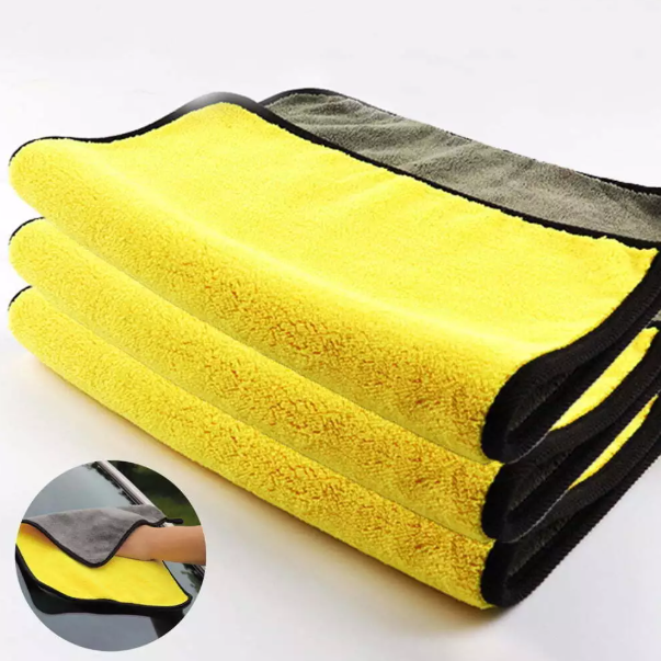 Car Microfiber Cleaning Cloth – Super Absorbent Auto Drying & Wash Towels