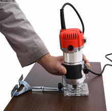 Load image into Gallery viewer, Handheld Wood Router for Woodworking - Compact, Plunge, and Trim
