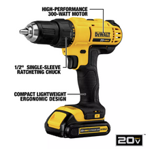 Load image into Gallery viewer, DEWALT DCK240C2 20V MAX Cordless 2-Tool Combo Kit with 1.3Ah Batteries
